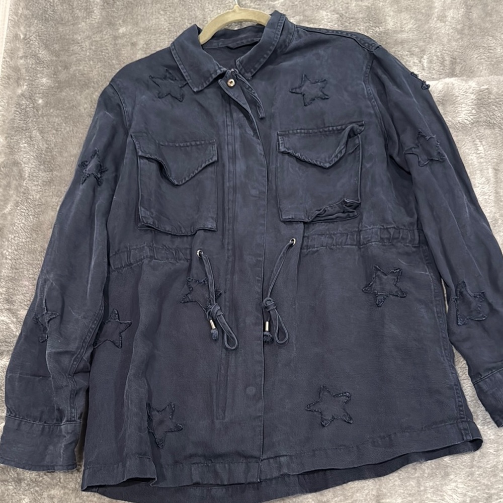 Rails Lancaster indigo navy stars Jacket Medium